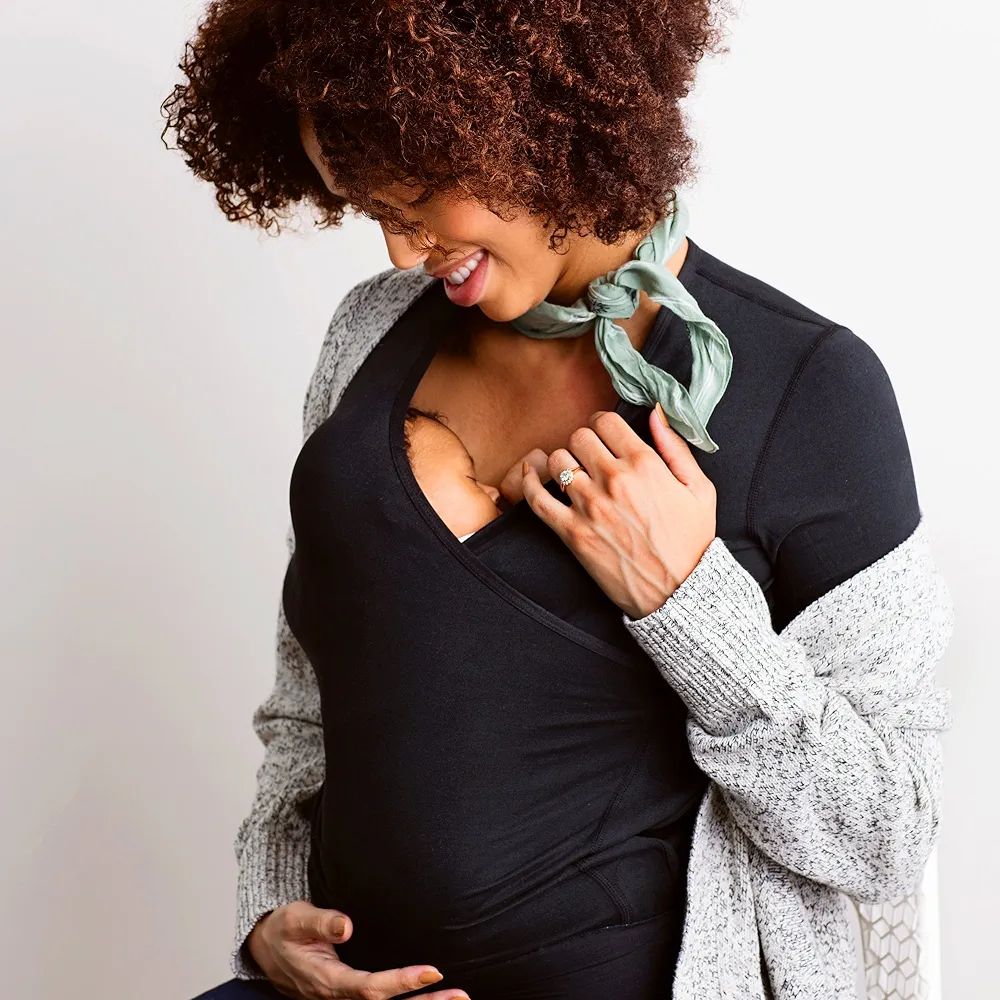 NuRoo Pocket Soft, Breathable, Moisture-Wicking Babywearing Shirt with Full Coverage and Mobility... | Amazon (US)