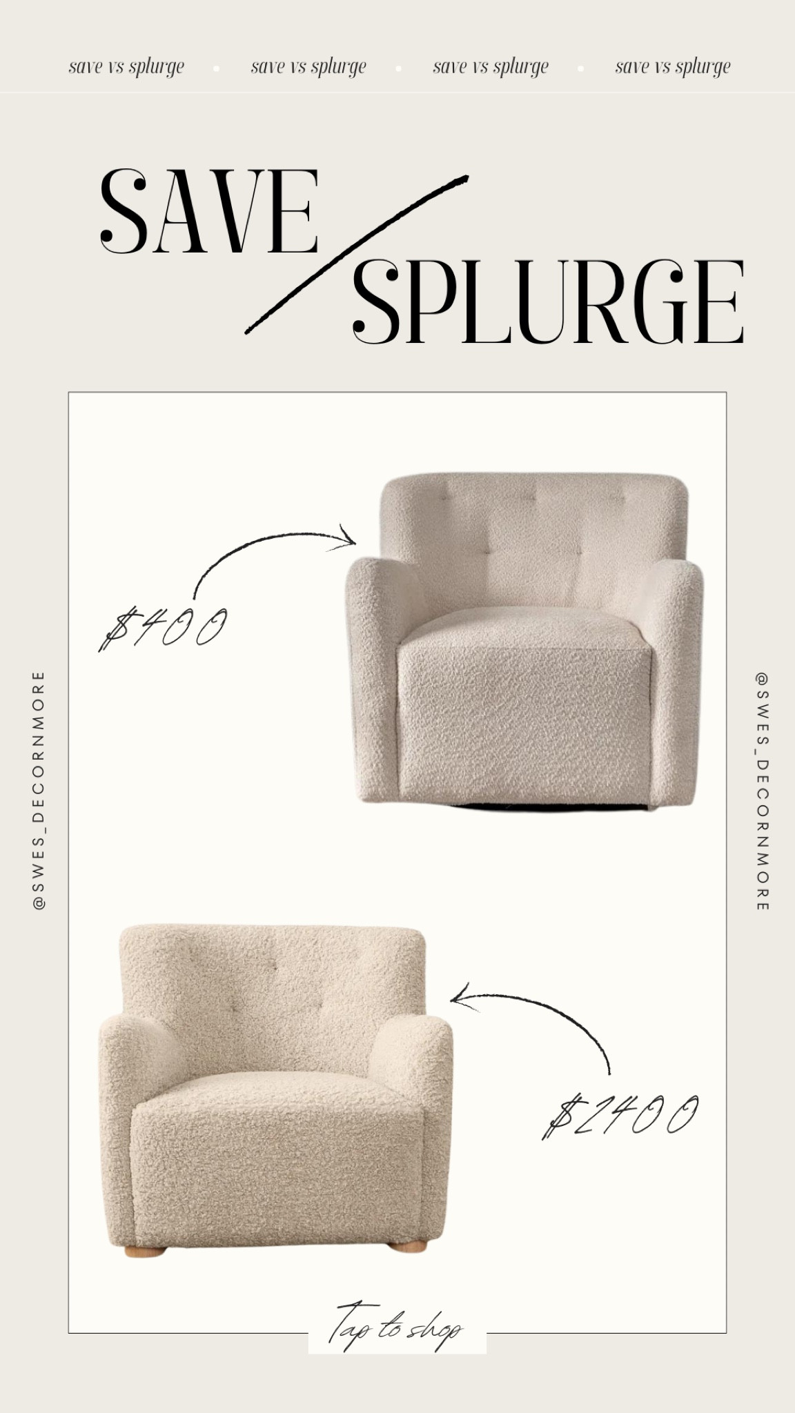 Savor or splurge on this Magda Lounge Chair from McGee & Co. that would be super cozy for a sitting or reading space! You could also go for a budget friendly option which is this Wade Logan Bryell chair from Wayfair that give the same feel and similar comfort level! 

#LTKSeasonal #LTKStyleTip #LTKHome