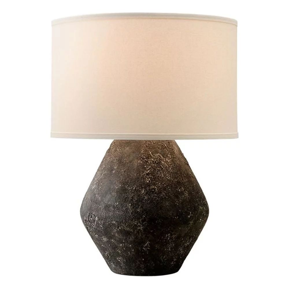 Troy Lighting Ptl1006 Artifact 1 Light 23" Tall Vase Table Lamp - Grey | Walmart (US)
