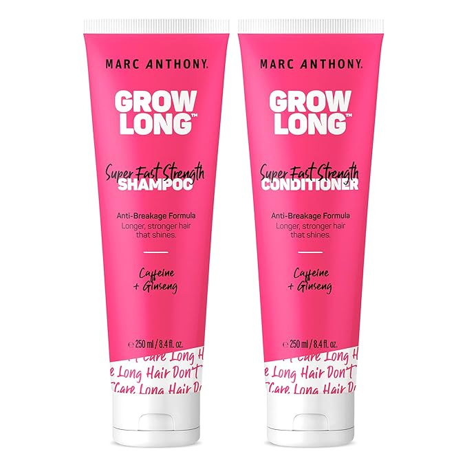 Marc Anthony Shampoo and Conditioner Set, Grow Long Biotin - Anti-Frizz Deep Conditioner For Spli... | Amazon (US)