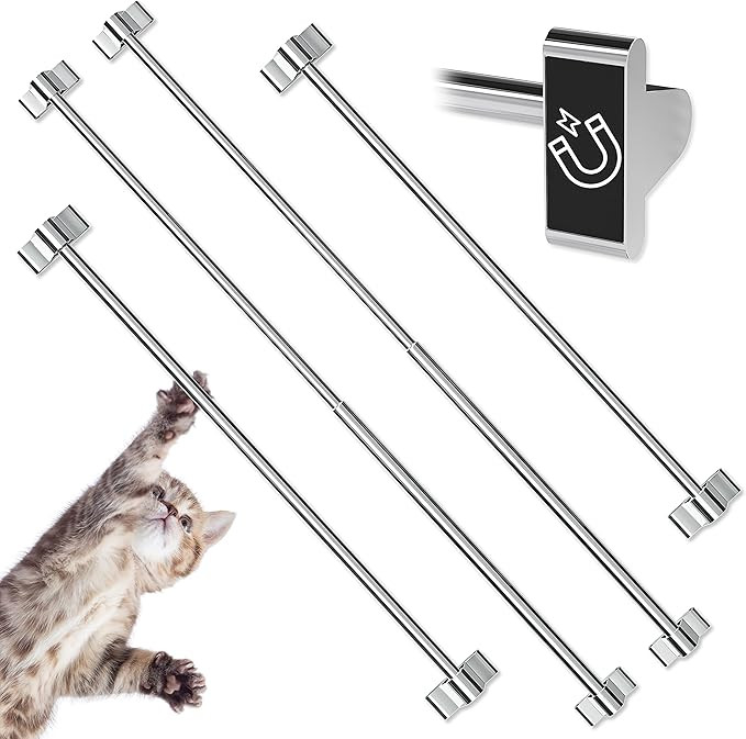 TidyFriend Magnetic Towel Holder for Refrigerator, 4 Pack Adjustable Towel Holder, Magnetic Towel... | Amazon (US)