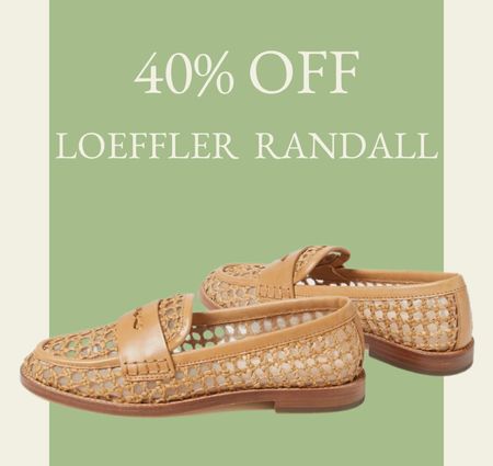 Going quick!! 40% off popular shoe styles from Loeffler Randall

Raffia, loafers, sandals, heels, classic style 

#LTKStyleTip #LTKSaleAlert #LTKWorkwear