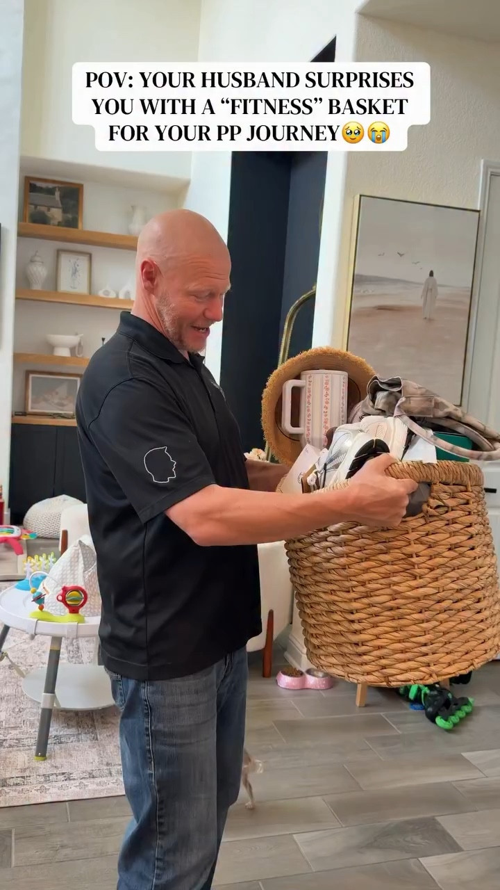 The thought he put into this— To be loved is to be seen💌 

Backstory: I locked in on my PP fitness journey almost a month ago and hubby surprised me with a “fitness” basket just because— the motivation I needed to keep going🥲

Linked everything he got me- comment “basket” to get the details🤍

#postpartum #husband #surprise #fitness #gift postpartum journey, relatable, ditl, husband and wife, sneakers, oura ring, Mother’s Day