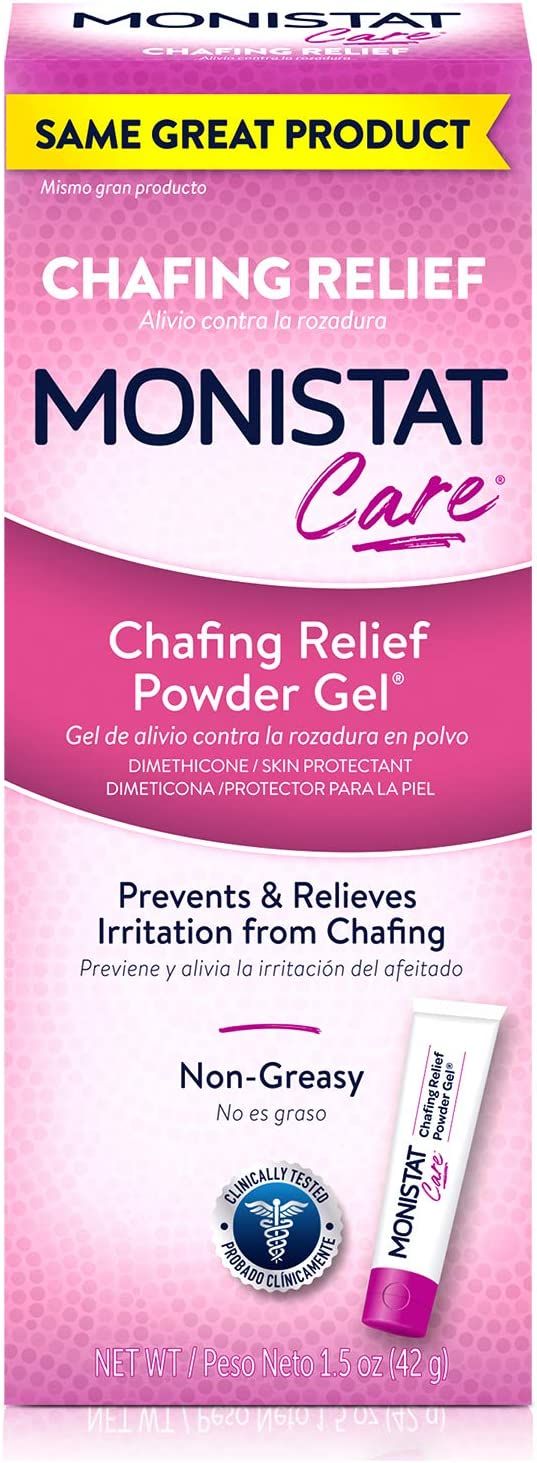 Monistat Care Chafing Relief Powder Gel, Anti Protection, 1.5 Ounce (447200A2) | Amazon (US)