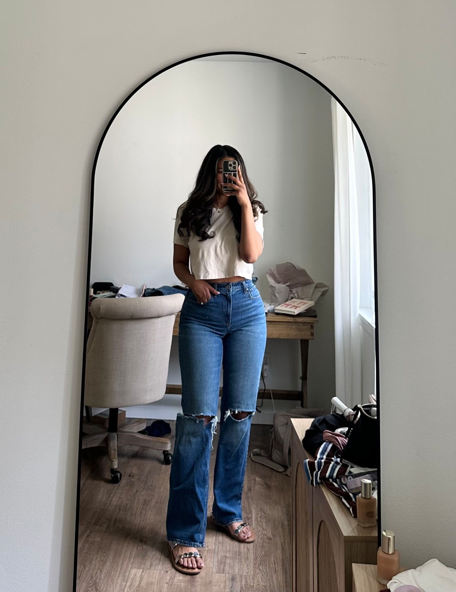 OOtD! Abercrombie curve love 90s relaxed jeans size curve love 28/6 long- cropped nuuds tee size smalll

#LTKMidsize #LTKdayinmylife #LTKSaleAlert