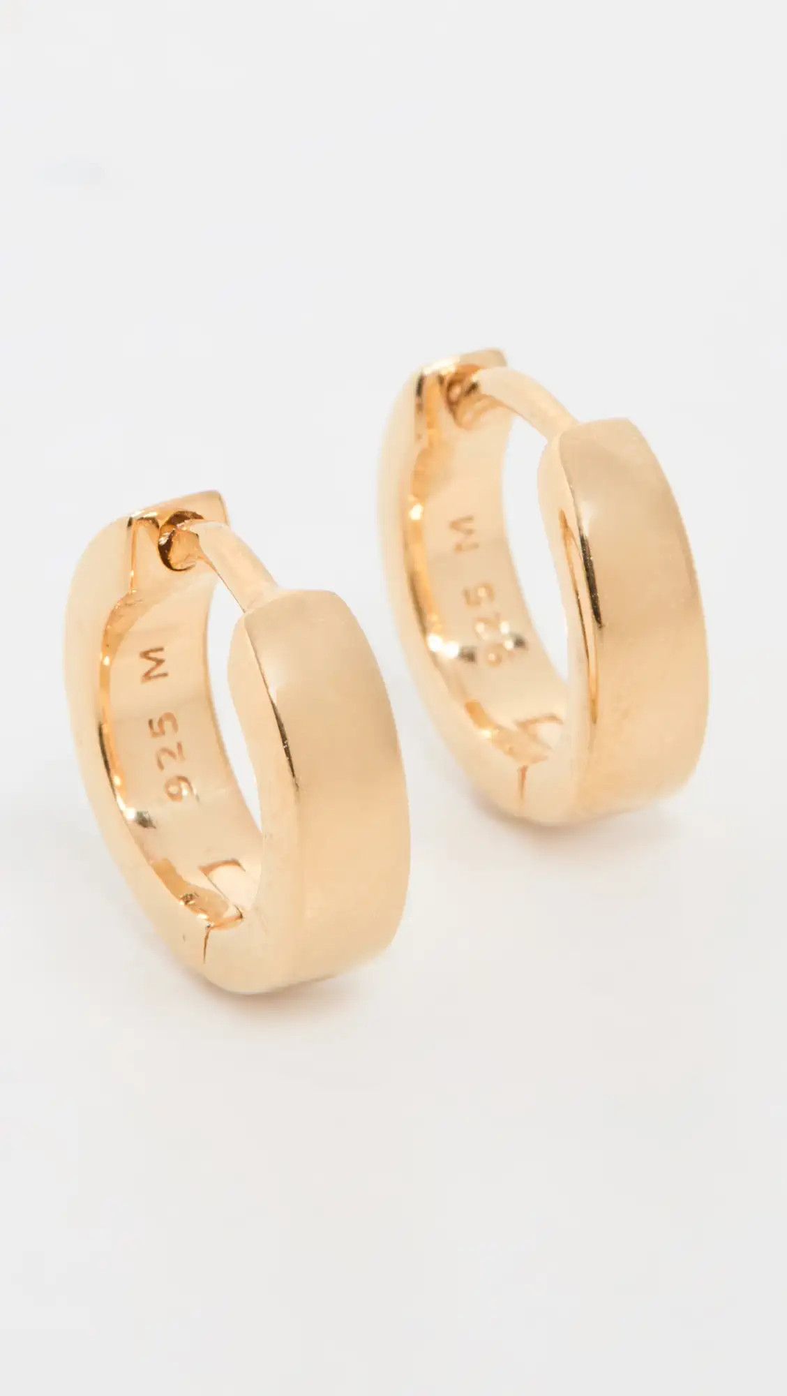 Missoma Gold Chubby Hoops | Shopbop | Shopbop