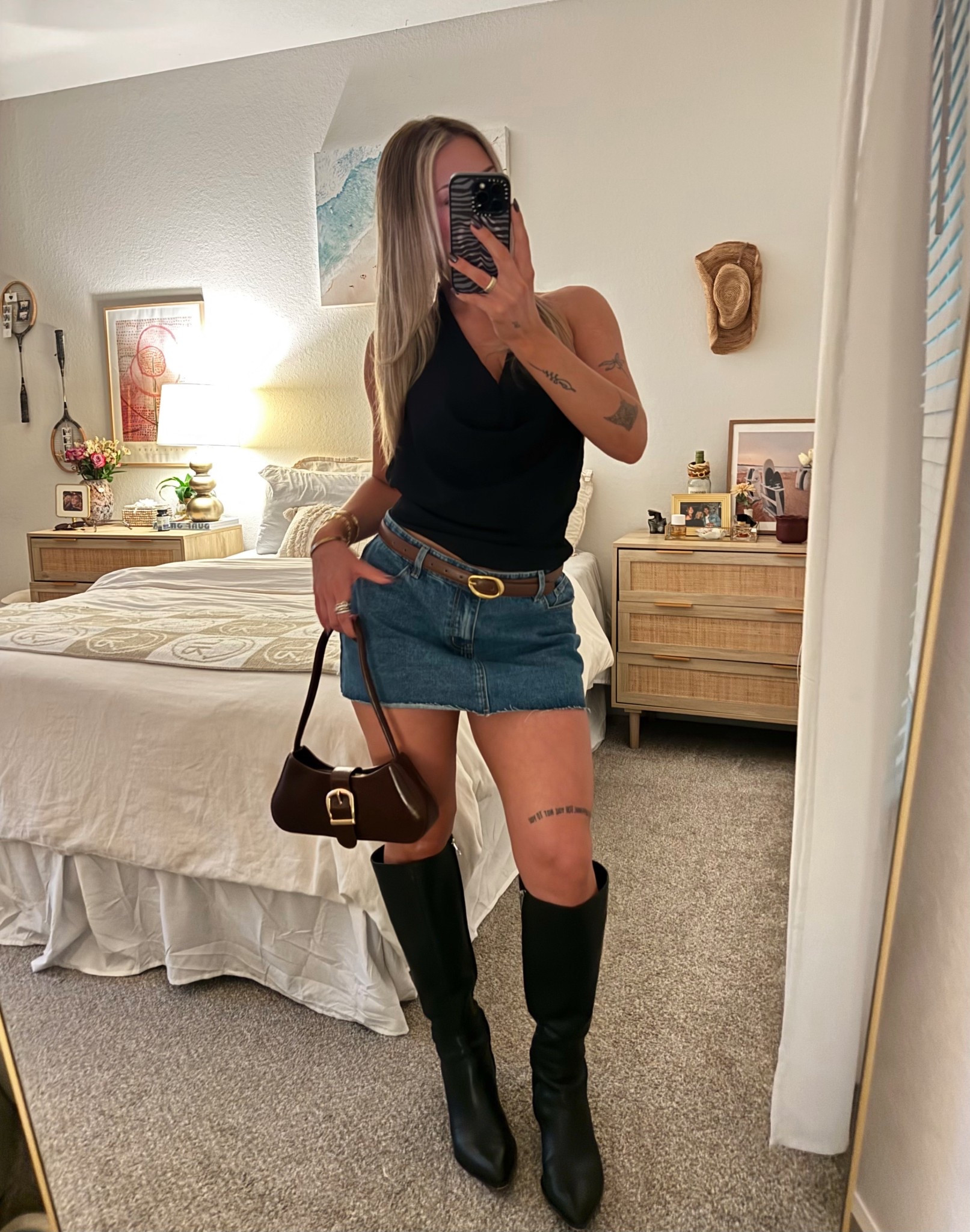 OOTN for a night out !! top & skirt are from peppermayo 🖤🖤

#LTKSeasonal