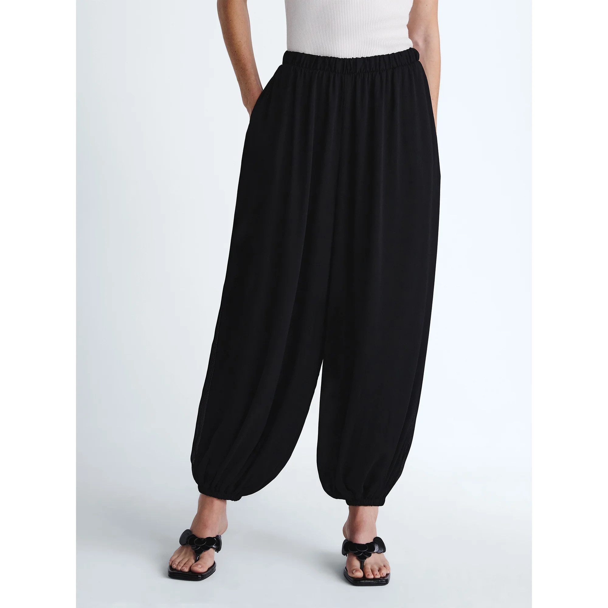 Scoop Women's and Women's Plus Pull on Harem Pant, Sizes XS-4X | Walmart (US)