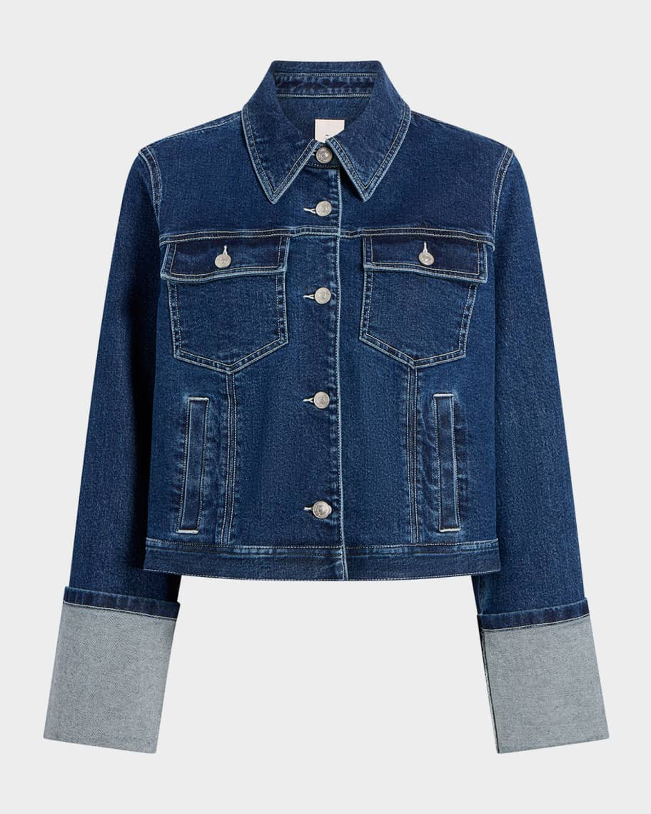 Cinq a Sept Isaline Denim Jacket | Neiman Marcus
