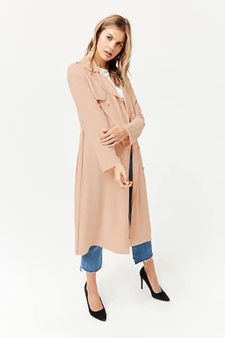 Chiffon Trench Coat | Forever 21 (US)