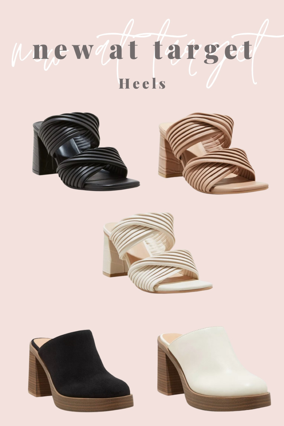 New shoes at Target! How cute are these new heels! 

#LTKstyletip #LTKshoecrush #LTKFind