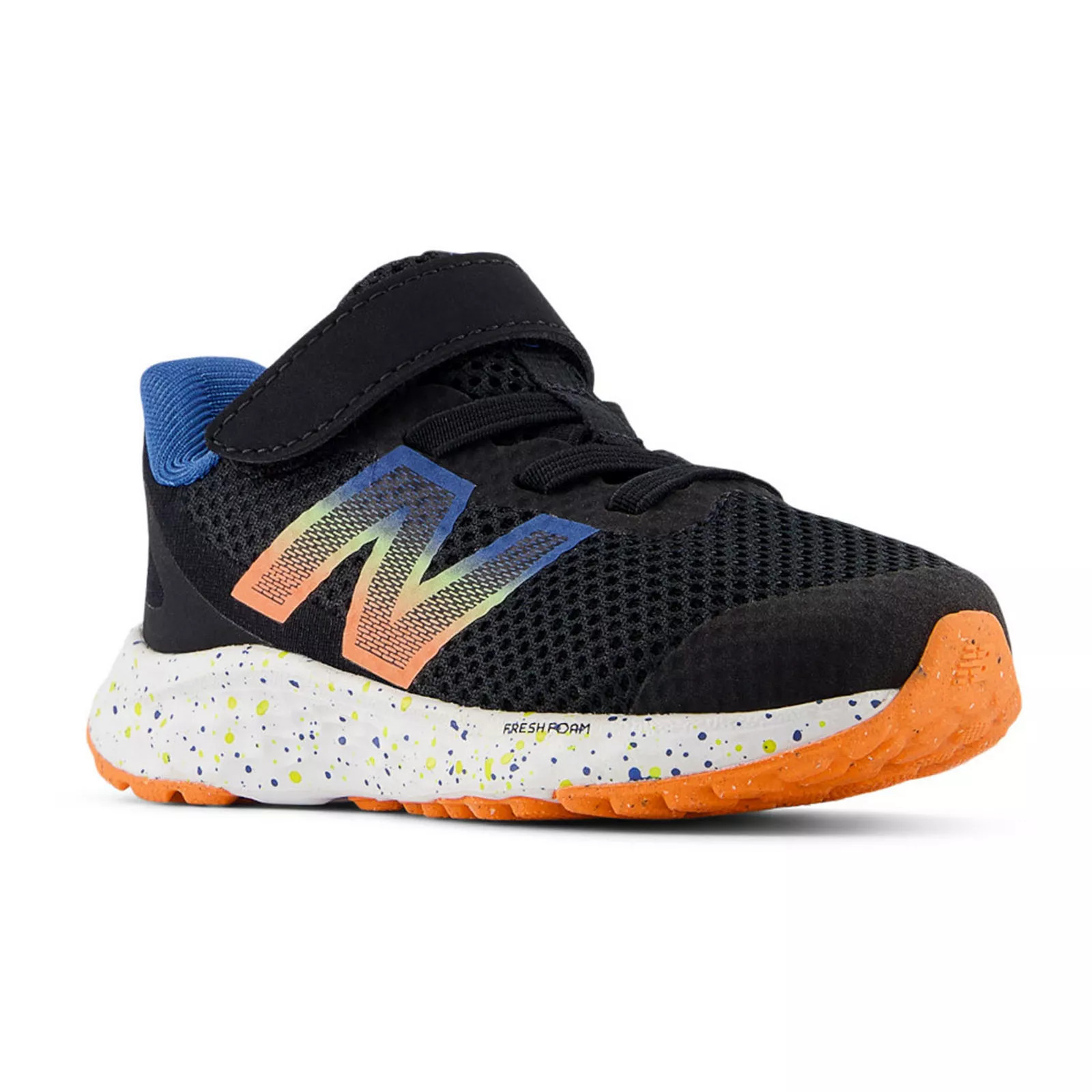 New Balance® Fresh Foam Arishi v4 Baby/Toddler Running Shoes, Toddler Boy's, Size: 9 T, Black Blaze Orange | Kohl's