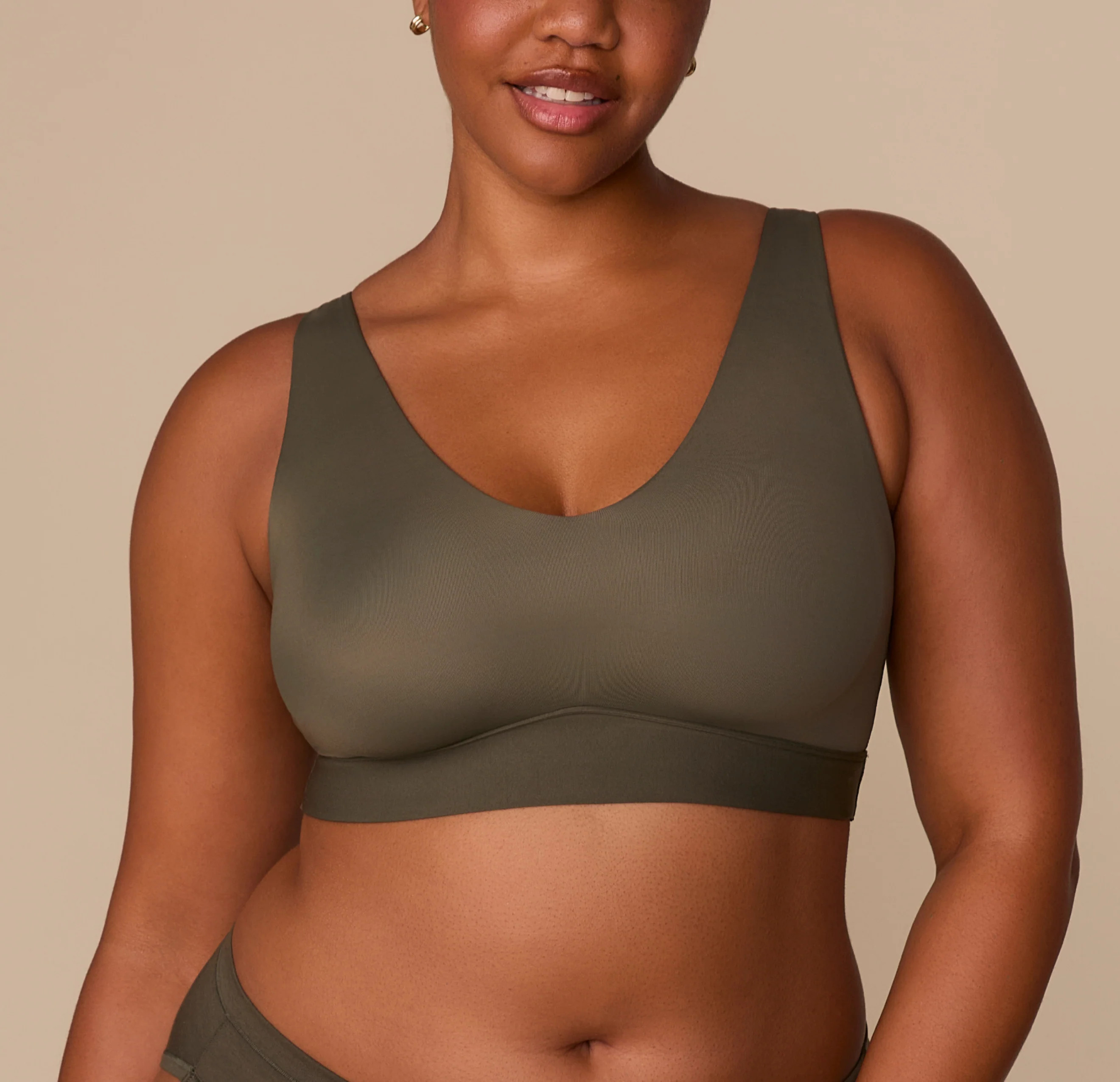 Bliss Bralette - Olive | Harper Wilde