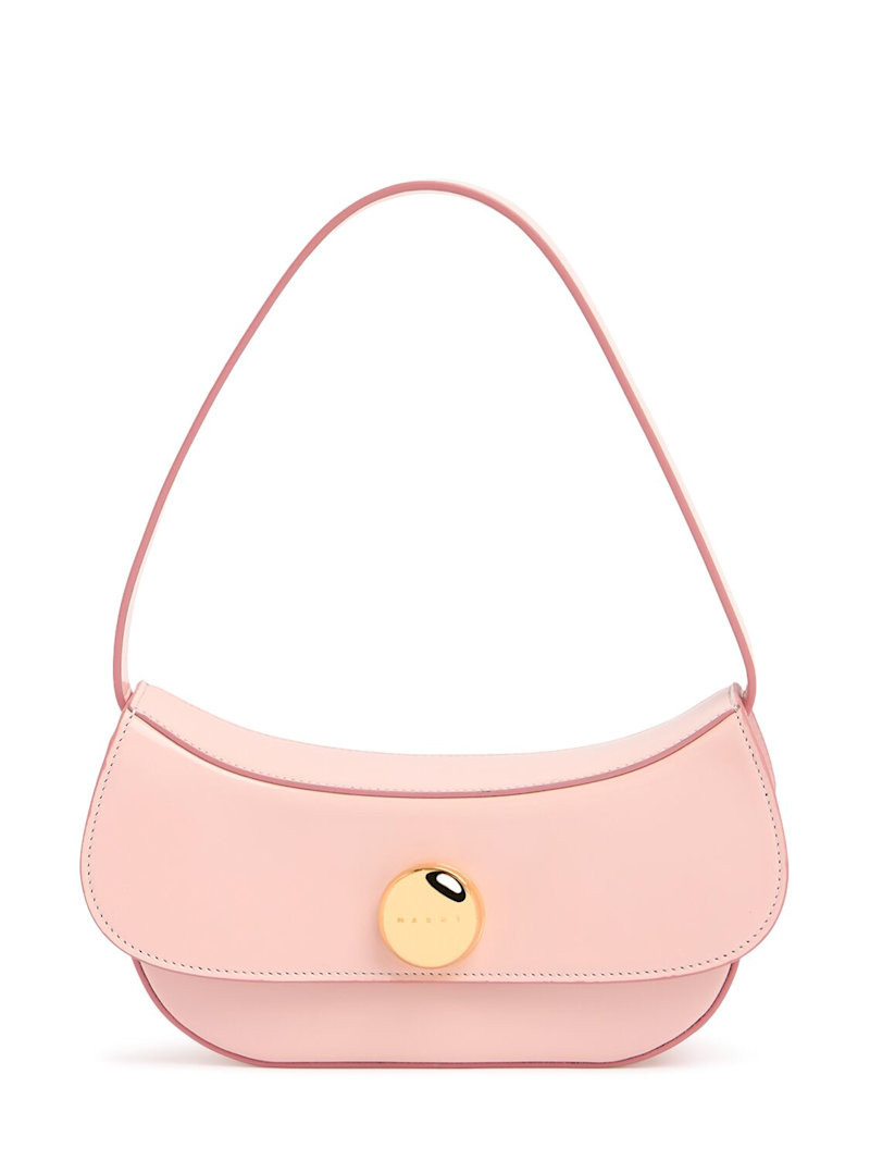 Small Butterfly leather shoulder bag | Luisaviaroma