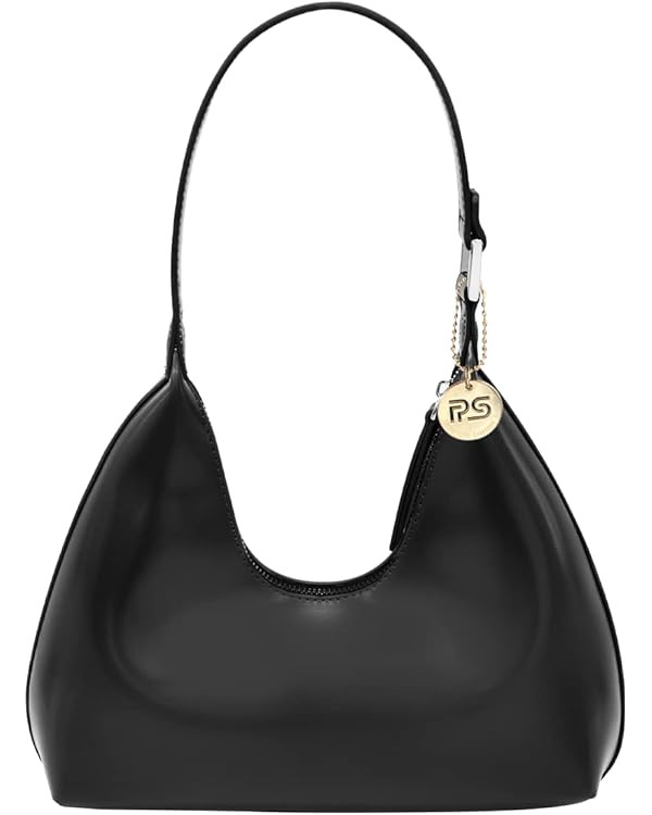 PS PETITE SIMONE Small Shoulder Bag for Women Everyday Purse Trendy Hobo bag Crescent Bag Structu... | Amazon (US)