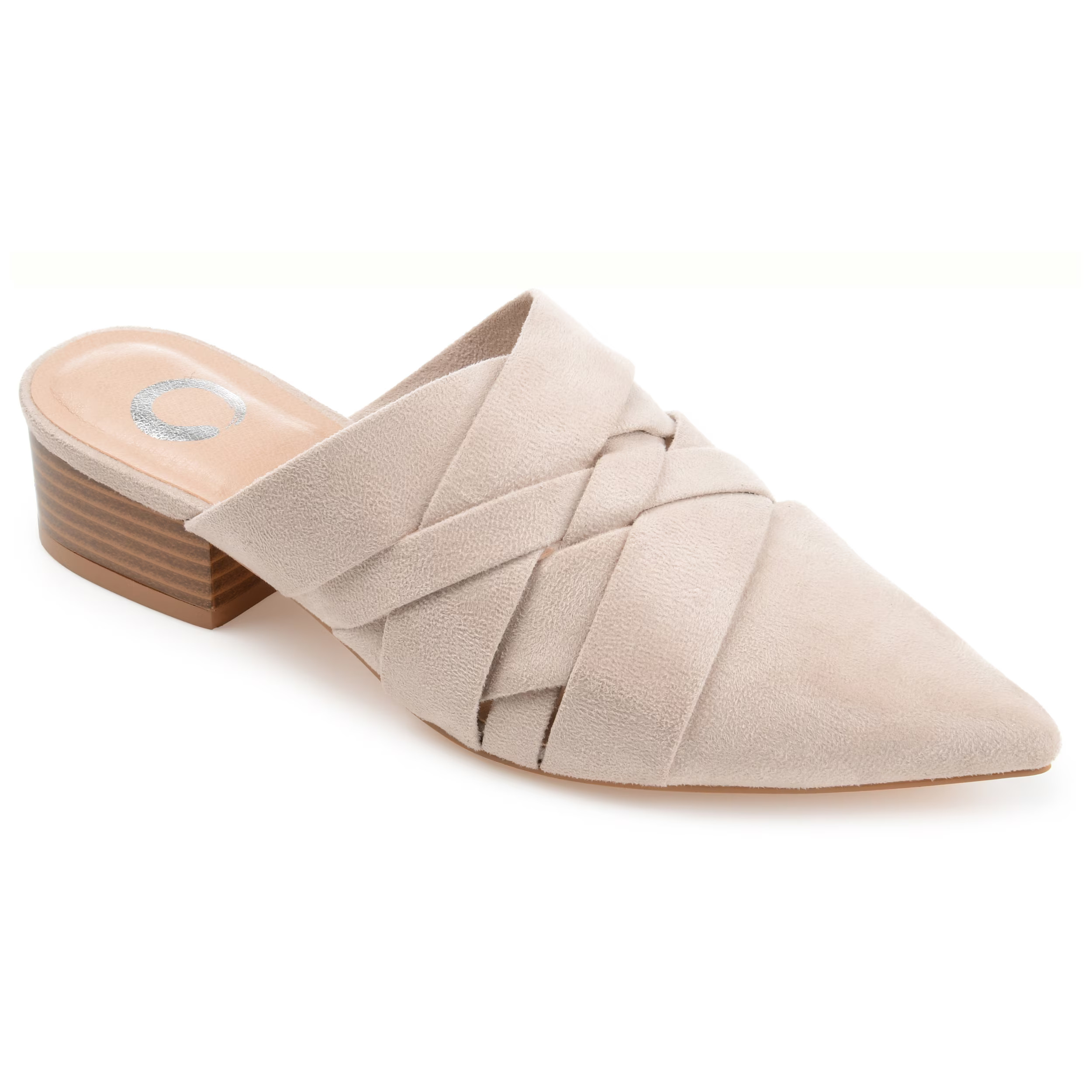 Brinley Co. Womens Woven Pointed Toe Mule | Walmart (US)