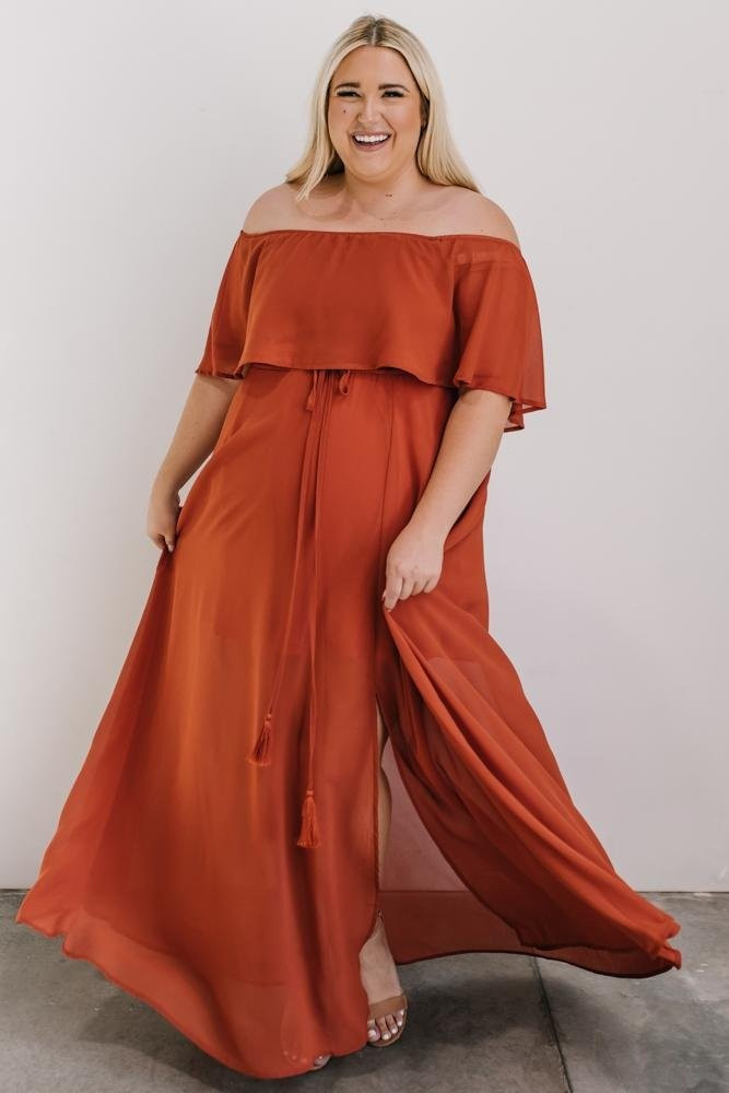 Victoria Off Shoulder Maxi Dress | Baltic Born