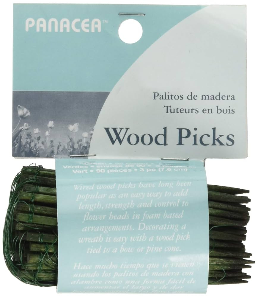 PANACEA PRODUCTS 60043 Floral Picks 3 Inches 90 Pieces, Green | Amazon (US)