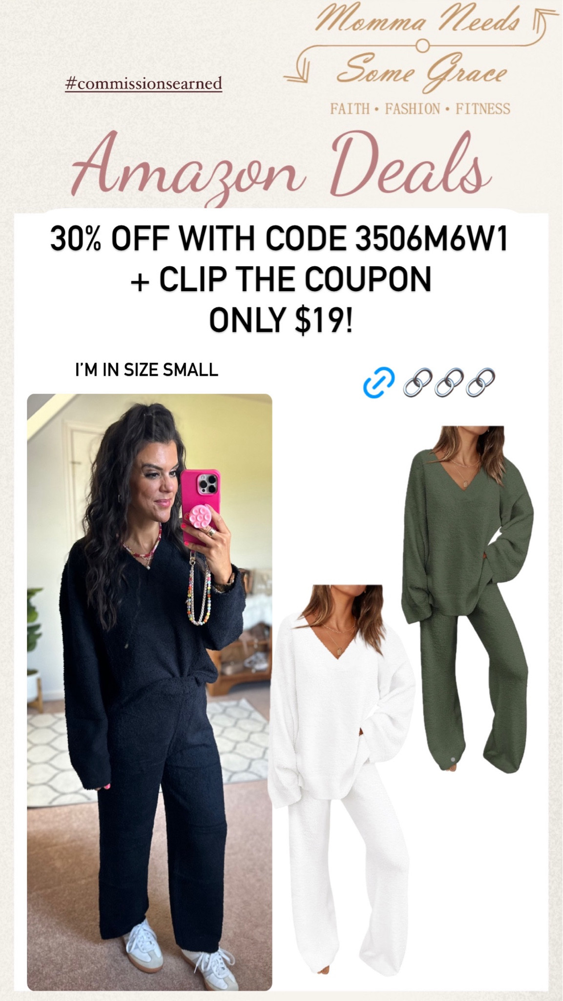 Promo on 2 piece set ends 7/21, I’m wearing a size small!

#LTKSeasonal #LTKSaleAlert #LTKFindsUnder100