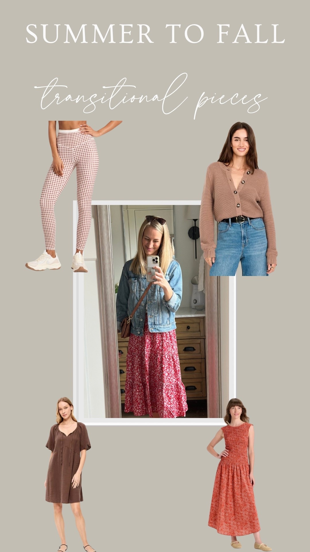 Some of my favorite pieces that can easily be worn late summer into early fall🤎

#LTKSeasonal #LTKootd