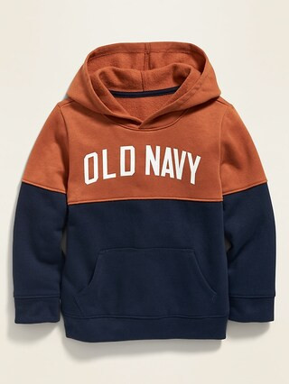 Logo-Graphic Pullover Hoodie for Toddler Boys | Old Navy (US)