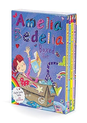 Amelia Bedelia Chapter Book 4-Book Box Set: Books 1-4      Paperback – Sticker Book, September ... | Amazon (US)