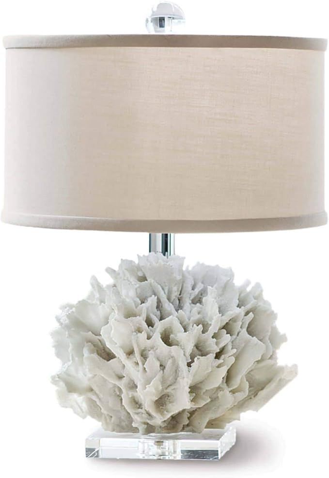 Regina Andrew Natural Ribbon Coral Mini Decorative Table Lamp | Standing 16.5 inches Tall with Li... | Amazon (US)