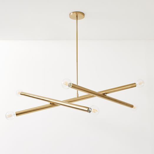 Trace Chandelier (30"&ndash;45") | West Elm (US)