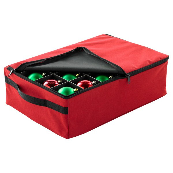 Santa's 2-Tray Ornament Storage Case | The Container Store