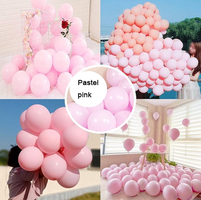 Party Pastel Balloons 100 pcs 10 inch Macaron Candy Colored Latex Balloons for Birthday Wedding E... | Amazon (US)