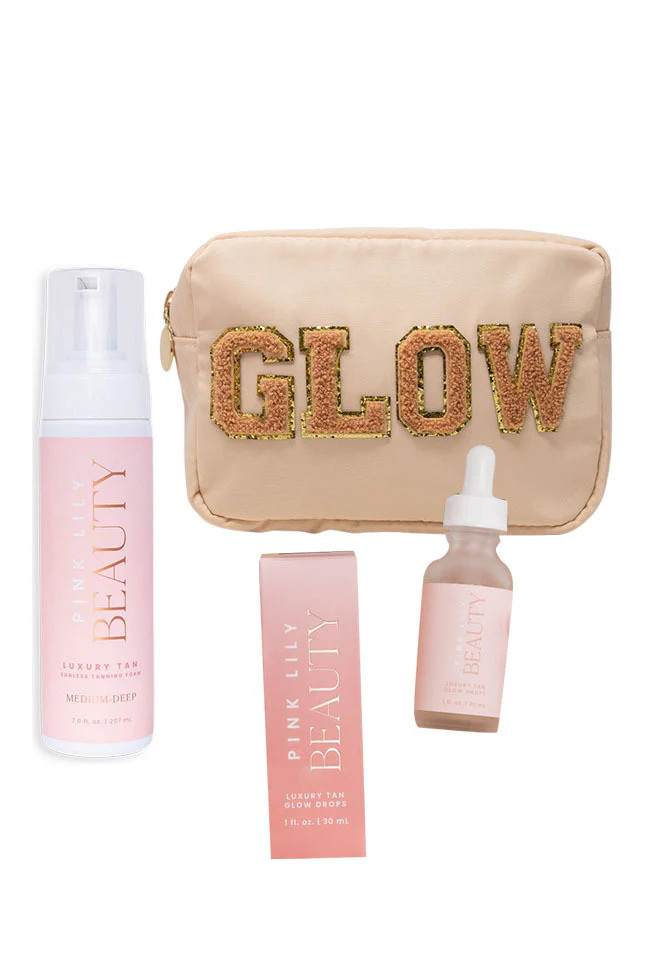 Medium-Deep Glow Bundle | Pink Lily