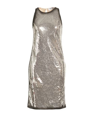 The Attico Woman Midi dress Silver Size 2 Polyester | YOOX (US)