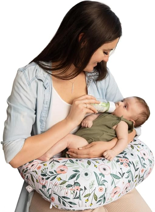 Boppy Nursing Pillow - Firm, Ergonomic U-Shaped Bottle and Breastfeeding Pillow with High Lift fo... | Amazon (US)