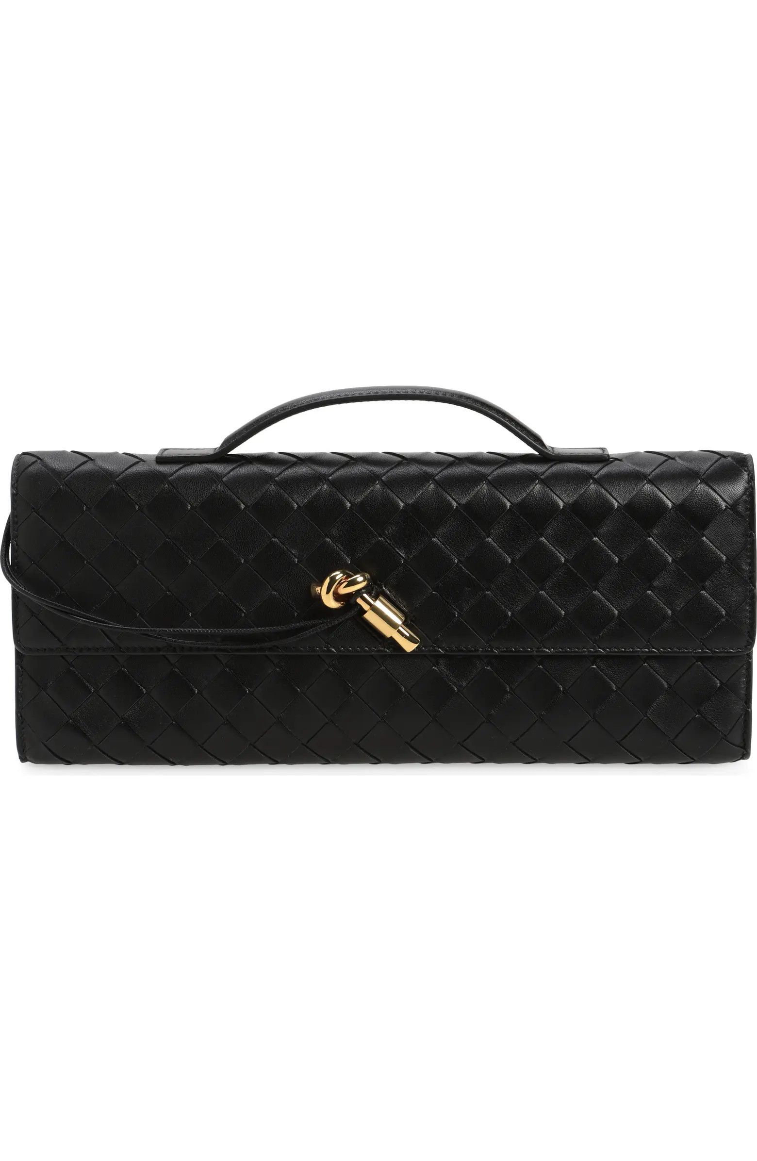 Long Andiamo Intrecciato Clutch Bag | Nordstrom