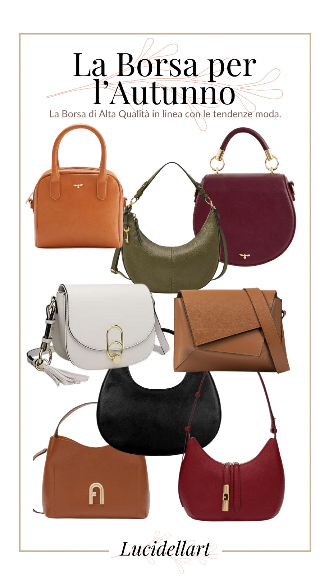 Le più belle borse per la stagione autunnale in linea con i trend del momento e Minimal Chic: ottima qualità e prezzo proporzionato.

#LTKitalia #LTKbag #LTKstyletip