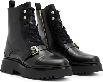 Stellar Cap Toe Combat Boot (Women) | Nordstrom