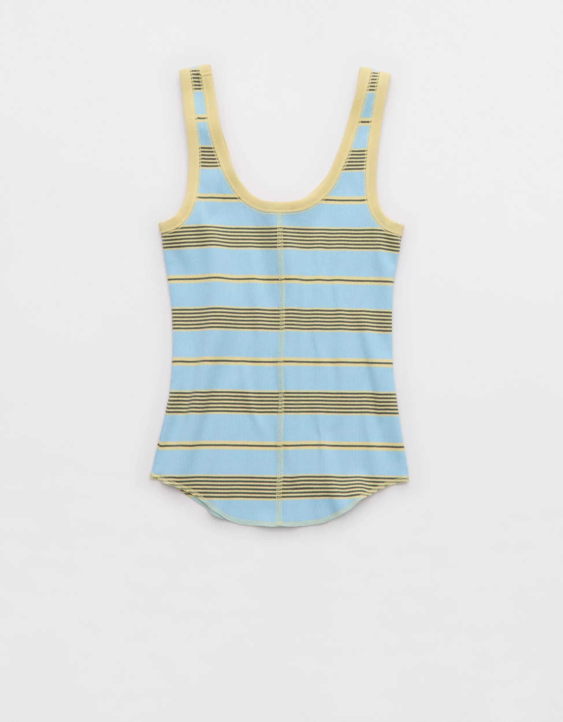 Aerie Ribbed Scoop Neck Tank Top | Aerie