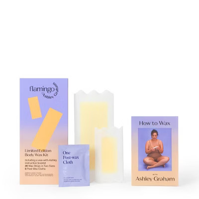 Flamingo & Ashley Graham Limited Edition Body Wax Kit - 28ct | Target