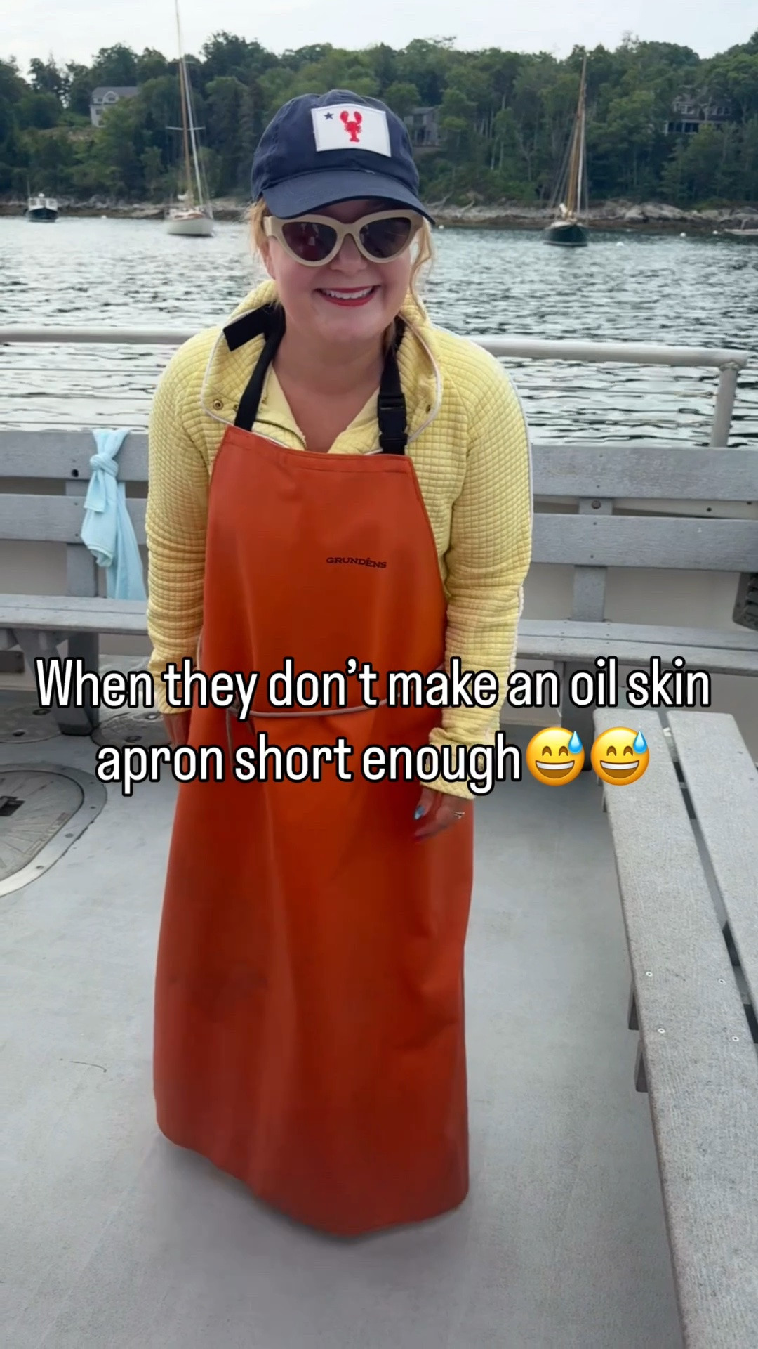 It might have been a gown on me because #shortgirlproblems but Lucky Catch Cruises was so much fun. Lobstering is incredibly hard work, but the people who do it are the nicest! And lobsters themselves, especially the females are pretty bad-a. 

#luckycatchcruises #lobstering #maine #mainelobstering

#LTKActive #LTKPetite #LTKSeasonal