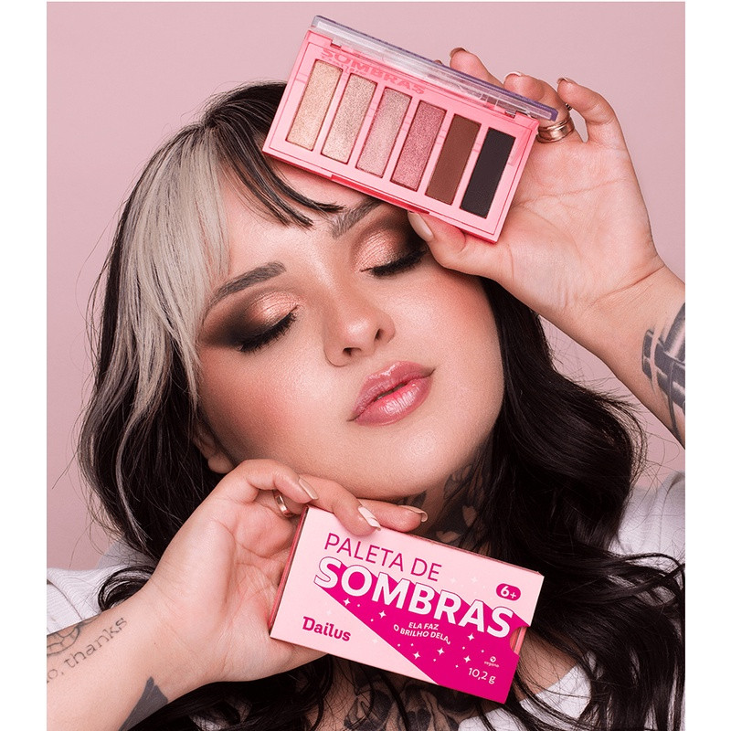 Paleta de Sombra -Dailus | Shopee (BR)