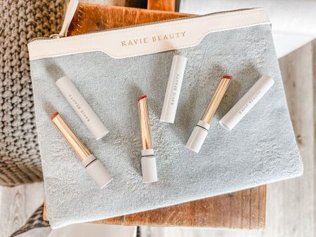 Yall! These lippies from @raviebeauty are EVERYTHING! So smooth and creamy, buildable, and they wear off evenly throughout the day keeping you looking put together 😍 These are gorgeous you guys! #ad

#LTKfindsunder100 #LTKbeauty #LTKstyletip