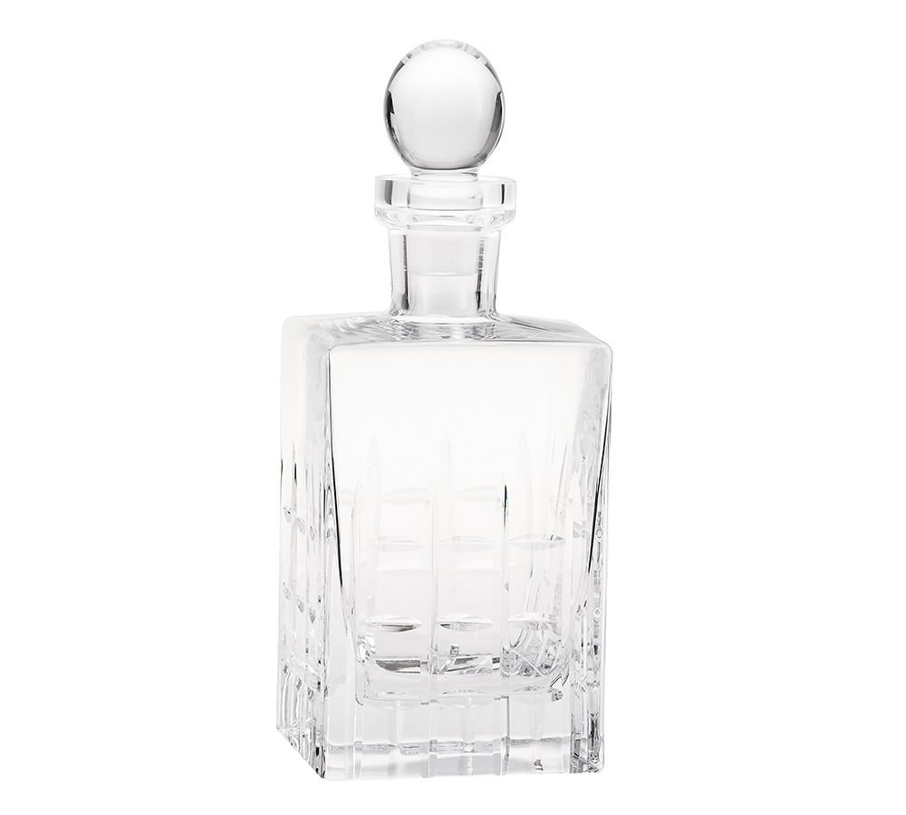 Library Hand-Cut Glass Decanter | Pottery Barn (US)