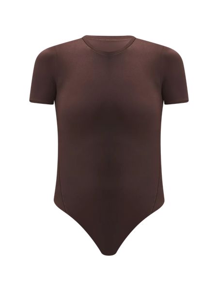 Wundermost Ultra-Soft Nulu Short-Sleeve Crew Thong Bodysuit | Lululemon (US)