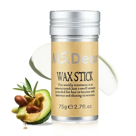 Hair Wax Stick Wax Stick for Hair Slick Stick Gel Stick Non-greasy Styling Cream for Fly Away & Edge Control Frizz Hair 2.7 Oz | Walmart (US)