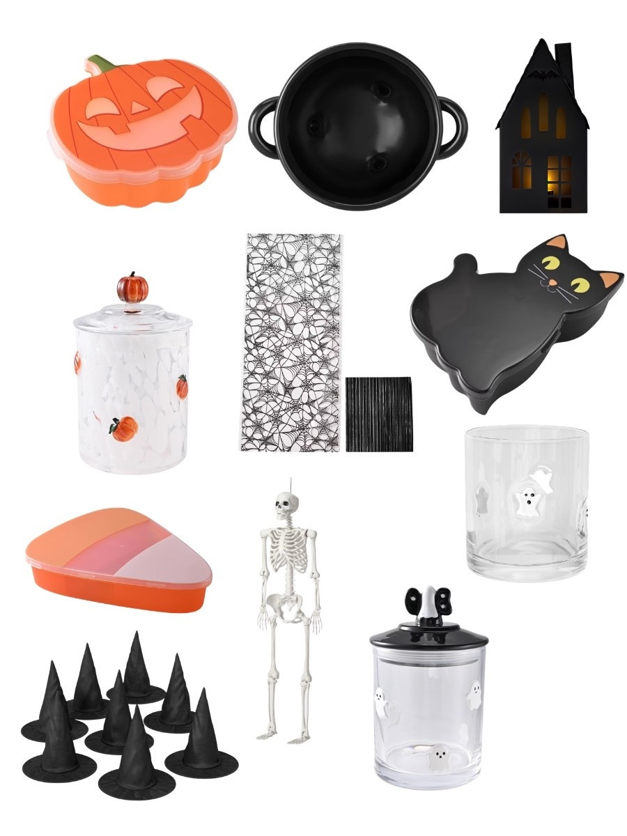 Here’s more fun spooky decor 🧡