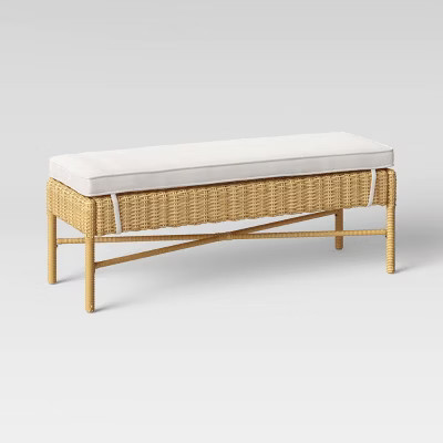 Eliot Patio Dining Bench – Threshold™ | Target