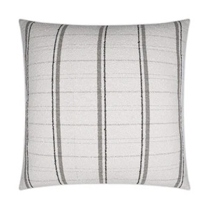 D.V. Kap Wooly Bully Pillow - Gray | Alchemy Fine Home