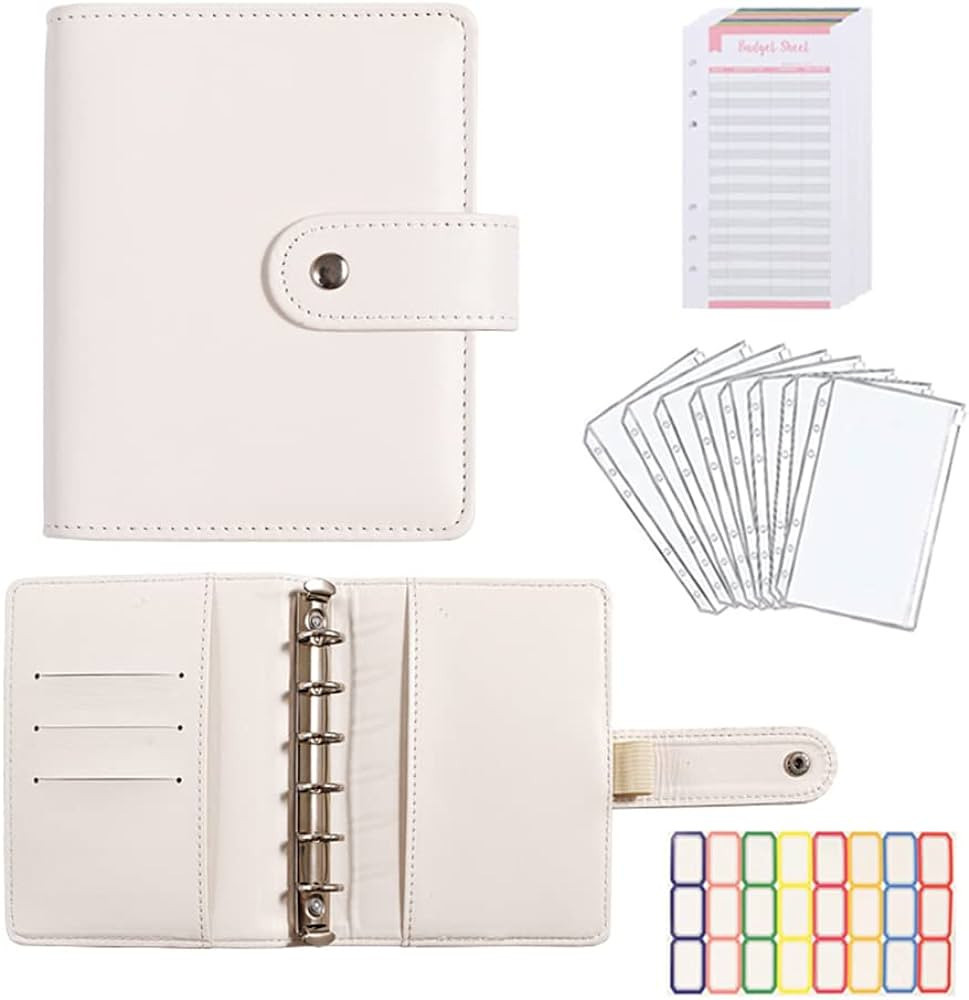 A7 Budget Binder Set - Mini Money Organizer for Cash Saving, Cash Stuffing Envelope System, Plann... | Amazon (US)