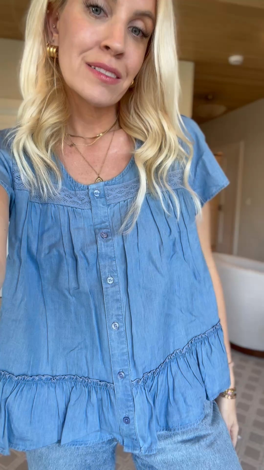 This top reminds me so much of free people! I’m wearing  a size medium! 

#LTKootd #LTKgrwm #LTKmomlife