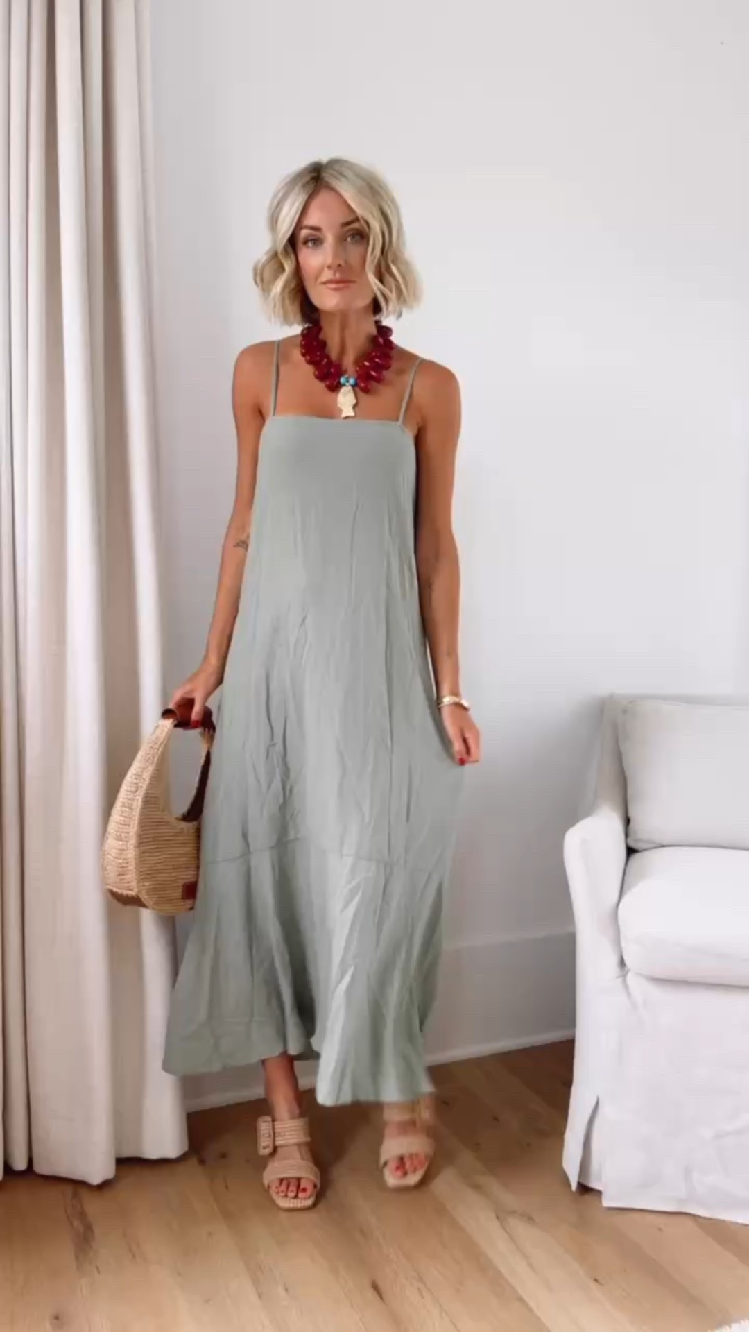 I love this sage green dress! Wearing XS! 

Loverly Grey, summer dress, vacation lookss

#LTKSeasonal #LTKSummerEdit #LTKStyleTip